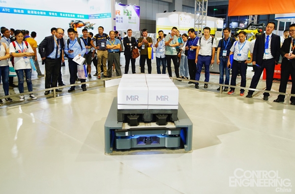 MiR500 移动机器人首次亮相中国国际工业博览会