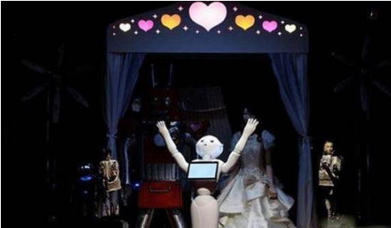 世界上第一对“结婚”机器人