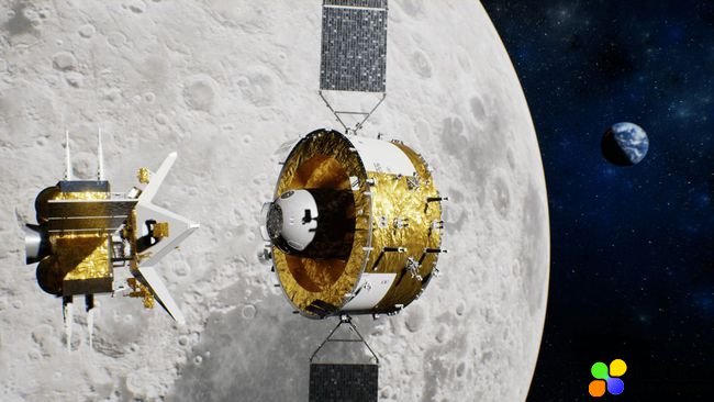 嫦娥五号组合体成功分离 将择机实施月面软着陆